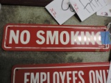 2 Metal: NO SMOKING Signs / 10