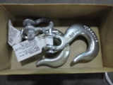Pair of 1/4-TON Hooks - NEW Vintage Old Stock