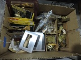 Brass Hinges, Hardware and Knockers -- NEW Old Stock