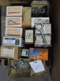 Assorted Eye Hooks and Screws -- NEW Old Stock