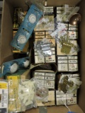 Lot of Various Hinges, Hangers and Knobs -- NEW Old Stock