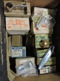 Lot of Various: Knobs, Spring Hinges, Back-Plates, Hardware