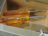 Pair of CRESCENT Screwdrivers # 143-3  -- NEW Old Stock