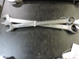 Pair of LARGE Wrenches - One 1-1/4