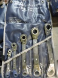 MARTIN Tool 5-Piece Ratcheting Box Wrench Set 1/4