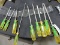 Lot of 9 Assorted UPSON Screwdrivers -- NEW Old Stock