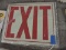Glow-In-The-Dark EXIT Sign - 10 Total - Plastic 10