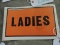 LADIES Sign - 11