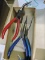 Lot of 3 Needle Nose Pliers - NEW Old Stock