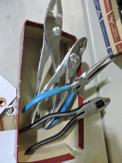 Lot of 4 Assorted Pliers - See Photo - NEW Old Stock