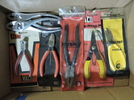 7 Assorted Pliers & Cutting Tools by KLEIN, MAXON, Etec… - NEW