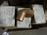 3 Boxes of GRINNEL 90-Degree Copper 1.5
