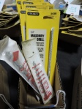 7 STANLEY # 4-804 Drill Bits, Assorted Bits # 4-805  1/4