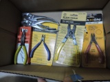 6 Assorted Pliers & Cutting Tools by KLEIN, MAXON, Etec… - NEW