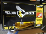 YELLOW JACKET 100' Powerlite Extension Cord # 2885 -- NEW