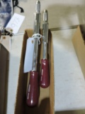 Pair of STANLEY Yankee Ratcheting Screwdrivers -- NEW Old Stock