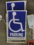 HANDICAPPED PARKING Stickers - 10