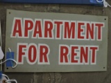 APT FOR RENT Sign - 14