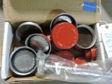 Lot of Gas Cans Caps and Spouts -- NEW Vintage Old Stock