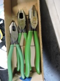 Lot of 3 PROTO Brand Pliers - NEW Old Stock