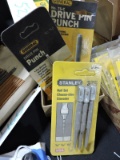 STANLEY Nail Setters and Drive PIN Punches -- NEW Old Stock