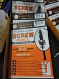 4 GREATNECK Adjustable Screw Drills # WD-6 / NEW Old Stock