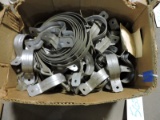 Lot of Pipe / Cable Brackets - see photo - NEW Old Stock