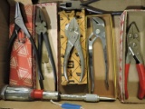 6 Assorted Pliers by BILLINGS, SARGENT, FAIRMOUNT - NEW