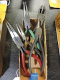 5 Assorted Pliers by BILLINGS, SARGENT, FAIRMOUNT - NEW