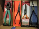 4 Assorted Pliers by FAIRMOUNT, KLEIN, BILLINGS - NEW Old Stock