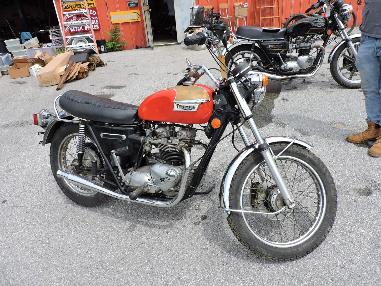 1973 triumph 2024 bonneville 750
