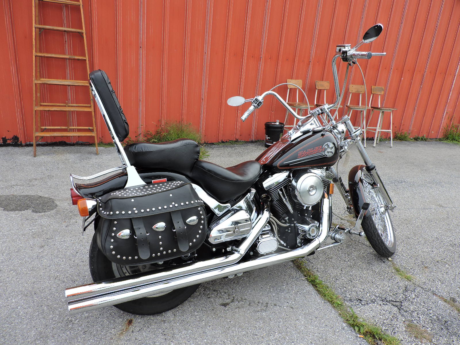【USA製】HARLEY DAVIDSON カリフォルニア　ロンT Harley Davidson San Francisco California Fisherman's Warf