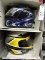 Pair of Motorcycle Helmets - by: MDS (XXL) and ZR (Lg) - NEW
