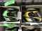 Z1R Helmets - Star Model - Green and a Yellow - Both Medium - NEW in Box