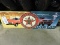 Lot of 3 Faux Vintage Signs: Mustang, GTO, Snap-on - METAL -- NEW