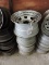 Lot of 4 Chrome Light-Weight Wheels by Chrome Racing Wheels -- See Photos