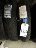 2 USED Tires - Both Dunlop -- MT90-B16 -- MT90B16 M/G 72H