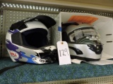 Pair of NEW Helmets - DGV& BELL Brand -- Both Medium - 1 in Box
