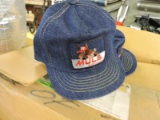 Apprx. 100 KAWASAKI MULE Denim Hats - NEW in Box