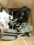 Box of Tricycle Parts and Accessories / Vintage - Antique