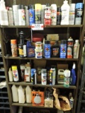 All Automotive Chemicals & Fluids Pictured - 7 Shelves Full - Shelf if you want it