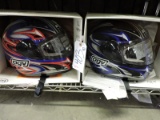 AGV Helmets - M2000 - XXL - Blue/Red/White/Black -- M2000 XXL - Black/Purple - NEW