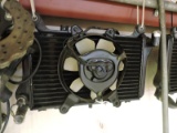 Motorcycle Radiator and Fan Assembly
