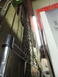 Lot of Industrial Chains and Hooks - See Photo