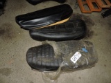 Lot of 1 Motorcycle Seat and 2 Seat Pads - NEW - See Photo