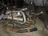 Lot of Various Motorcycle Exhaust and Mufflers - See Photos