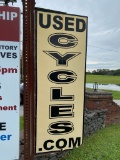 2-Sided Sign - USED CYCLES .com