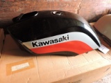 Kawasaki Fuel Tank for 1983 GPZ - USED - Black with Gray & Red Trim