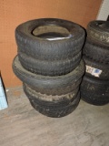 Lot of 6 Used Tires - 1 is a Motorcycle Tire