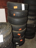 Lot of 9 Used Tires - Various - See Photos